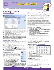 Microsoft InfoPath 2003 Quick Source Guide