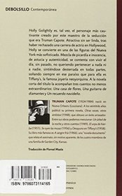 Desayuno en tifany's (Contemporanea (Debolsillo)) (Spanish Edition)