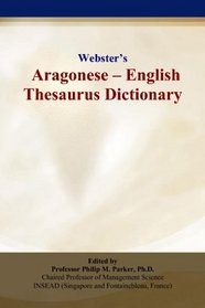 Websters Aragonese - English Thesaurus Dictionary