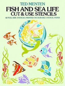 Fish and Sea Life Cut & Use Stencils