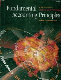 Fundamental Accounting Principles: Volume 1 Chapters 1-13, 16th Edition (Sixteenth Edition) (Volume 1)