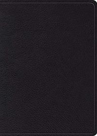The MacArthur Study Bible: English Standard Version, Top Grain Leather, Black