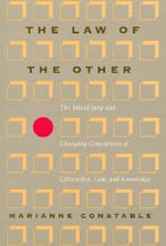 The Law of the Other : The Mixed Jury and Changing Conceptions of Citizenship, Law, and Knowledge (New Practices of Inquiry)
