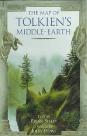 The Map of Tolkien's Middle-earth : Map of Tolkien's Middle-earth