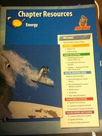 Science Fast File Chapter Resources Energy