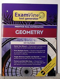ExamView Test Generator with CD-ROM (PHM Geometry)