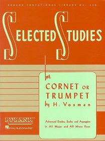 Selected Studies: Cornet or Trumpet (Rubank Educational Library)