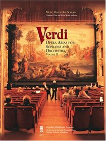Music Minus One Soprano: Verdi Soprano Arias with Orchestra, Vol. II (Book & CD)
