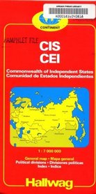 Rand McNally Hallwag Commonwealth of Independent States Map