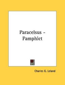 Paracelsus - Pamphlet