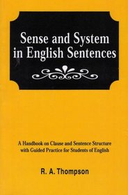 Sense & System in English Sentences