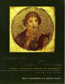 Readings in the Western Humanities, Vol 1