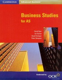 Business Studies for AS (Cambridge Advanced Business)