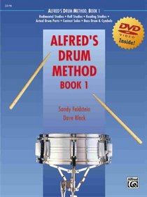 Alfred's Drum Method, Book 1 (Book & DVD)