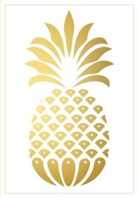 Golden Pineapple Notebook