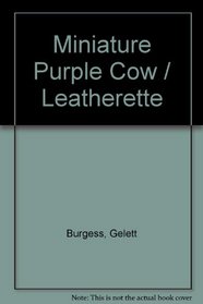 Miniature Purple Cow / Leatherette