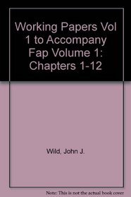 Working Papers (print) Vol 1 to accompany FAP Volume 1 (CH 1-12)