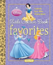 Disney Princess Little Golden Book Favorites Volume 2 (Disney Princess)