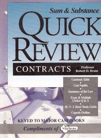 Sum & substance quick review, contracts