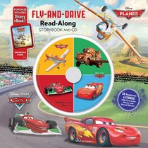 Cars / Planes: Fly-and-Drive Read-Along Storybook and CD: Purchase Includes Disney eBook!: CD Features 4 Stories with Character Voices and Sound Effects!