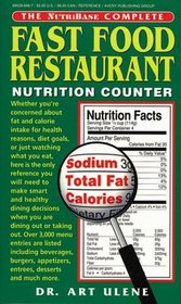 The NutriBase Complete Fast Food Restaurant Nutrition Counter (NutriBase)