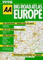 Big Road Atlas Europe 1998
