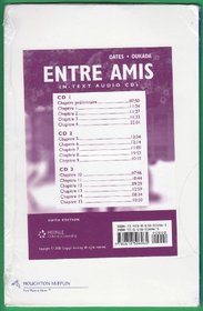 Student In-text Audio Cds: Used with ...Oates-Entre amis