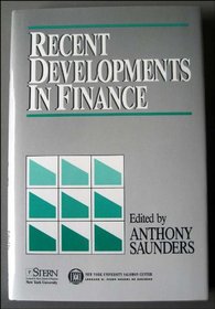 Recent Developments in Finance