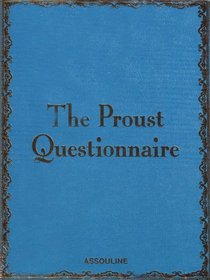 The Proust Questionnaire: Blue Cover