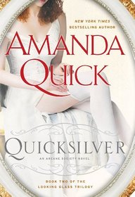 Quicksilver (Looking Glass, Bk 2) (Arcane Society, Bk 11) (Large Print)