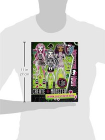 Monster High: Create-A-Monster Design Lab Sticker Book