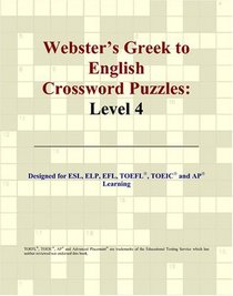 Webster's Greek to English Crossword Puzzles: Level 4