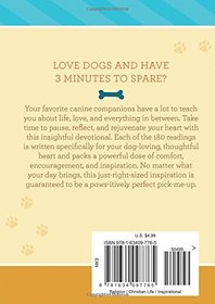 3-Minute Devotions for a Dog Lover's Heart: 180 Paws-itively Perfect Readings