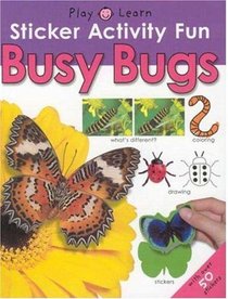 Sticker Activity Fun - Busy Bugs