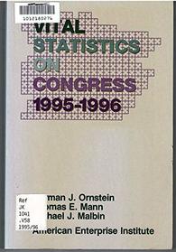 Vital Statistics on Congress 1995-1996