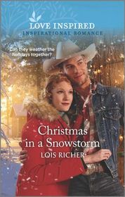 Christmas in a Snowstorm (Calhoun Cowboys, Bk 3) (Love Inspired, No 1324)