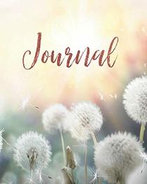 Journal: Dandelion Beautiful Hearts Duet Notebook