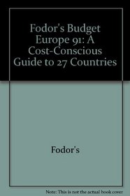 FODOR-BDGT.EUROPE'91
