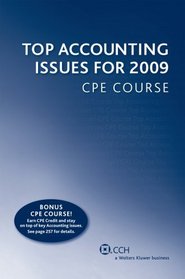 Top Accounting Issues for 2009 CPE Course