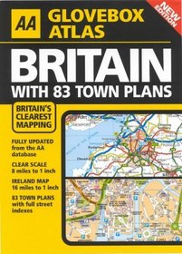 Aa Glovebox Atlas Britain: With 83 Town Plans