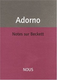 Notes sur Beckett (French Edition)