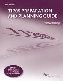 1120S Preparation and Planning Guide (2009) (Preparation and Planning Guides)