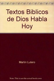 Textos Biblicos de Dios Habla Hoy (Spanish Edition)