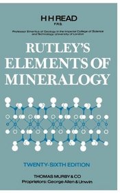 Rutley's Elements of Mineralogy: 26th edition