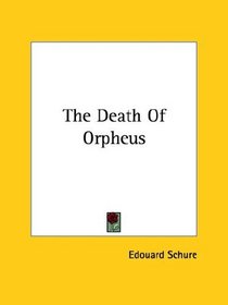 The Death of Orpheus
