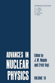 Advances in Nuclear Physics (Advances in Nuclear Physics)