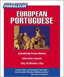 Pimsleur European Portuguese: Compact (Audio CD)
