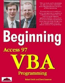 Beginning Access 97 Vba Programming (Beginning)