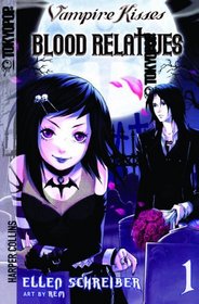 Blood Relatives, Volume I (Turtleback School & Library Binding Edition) (Vampire Kisses Graphic Novels (Tokyopop))