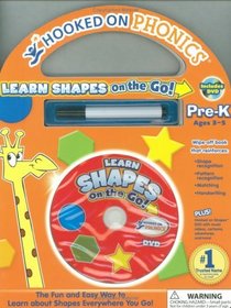 Learn Shapes on the Go Wipe-off Board Book with DVD